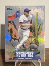 2022 Topps Update Home Field Advantage Corey Seager #HA-29 card