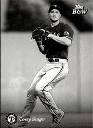 2023 Topps Black & White Base Set Corey Seager #56 card