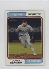 2023 Topps Heritage Mini Corey Seager #22 card