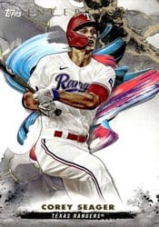 2023 Topps Inception Base Set Corey Seager #46 card