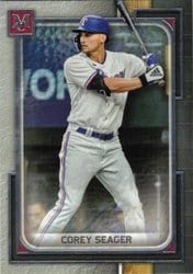 2023 Topps Museum Collection Base Set Corey Seager #39 card