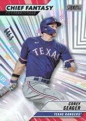 2024 Stadium Club Chief Fantasy Professionals Corey Seager #CFPRO-17 card