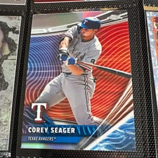2024 Topps Chrome Helix Corey Seager #HX-6 card