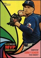 2024 Topps Heritage Award Winners Corey Seager #AW-9 card