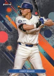 2025 Finest Base Set Corey Seager #49 card