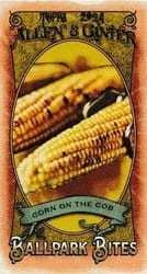 2024 Topps Allen & Ginter Ballpark Bites Mini Corn on the Cob #BB-22 card