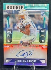 2024 Panini Contenders Optic Rookie Ticket Autographs Cornelius Johnson #181 card