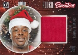 2021 Donruss Rookie Holiday Sweater Cornell Powell #RS-CPO card