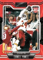 2021 Panini Playbook Base Set Cornell Powell #142 card