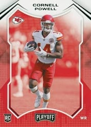 2021 Panini Playoff Base Set Cornell Powell #242 card