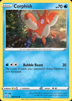 Battle Styles Corphish #38 card