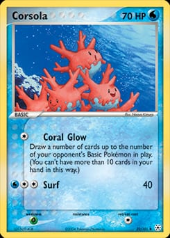 Hidden Legends Corsola #32 card