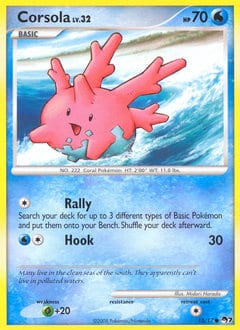 POP Series 7 Corsola #13 card