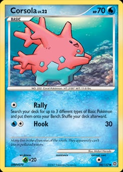 Secret Wonders Corsola #84 card