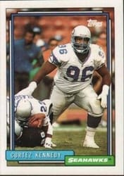 1992 Topps Base Set Cortez Kennedy #8 card