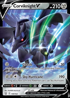 Battle Styles Corviknight V #109 card