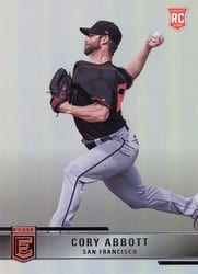 2022 Panini Chronicles Elite Cory Abbott #49 card