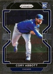 2022 Panini Prizm Base Set Cory Abbott #181 card
