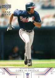 2002 Upper Deck Base Set Cory Aldridge #31 card