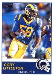 2019 Score Base Set Cory Littleton #300 card