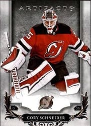 2018-19 Upper Deck Artifacts Base Set Cory Schneider #62 card