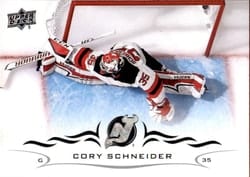 2018-19 Upper Deck Base Set Cory Schneider #363 card