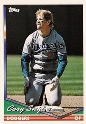 1994 Topps Base Set Cory Snyder #683 card