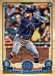 2019 Topps Gypsy Queen Base Set Cory Spangenberg #188 card