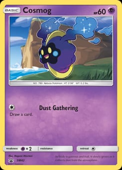 SM Black Star Promos Cosmog #SM42 card