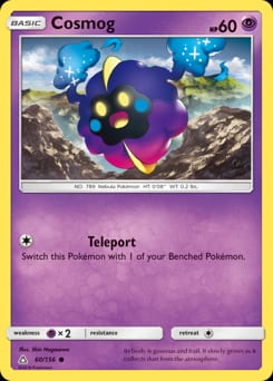 Ultra Prism Cosmog #60 card
