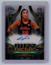 2025-26 Bowman Buzz Factor Autographs Cotie McMahon #BZA-CM card