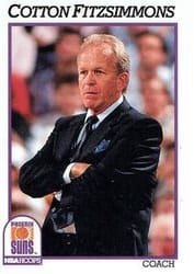 1991-92 Hoops Base Set Cotton Fitzsimmons #241 card