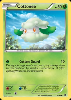 Emerging Powers Cottonee #10 card