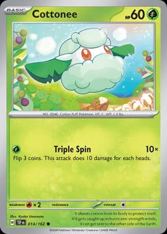 Temporal Forces Cottonee #14 card