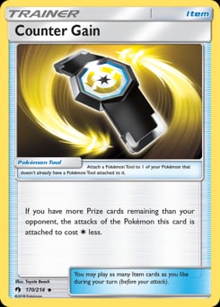 Lost Thunder Counter Gain #170 card