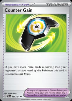 Surging Sparks Counter Gain #169 card