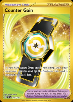 Surging Sparks Counter Gain #249 card
