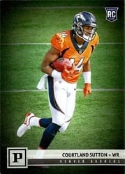 2018 Panini Base Set Courtland Sutton #323 card