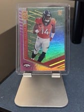 2018 Panini Donruss Elite Courtland Sutton Purple #162 card