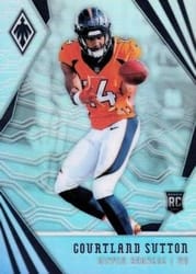2018 Panini Phoenix Base Set Courtland Sutton #115 card