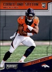 2018 Panini Playoff Base Set Courtland Sutton #215 card