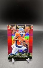 2018 Panini Select Courtland Sutton Maroon Prizm #76 card
