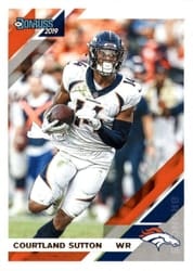 2019 Donruss Base Set Courtland Sutton #86 card