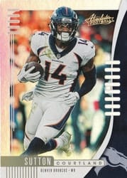 2019 Panini Absolute Base Set Courtland Sutton #47 card