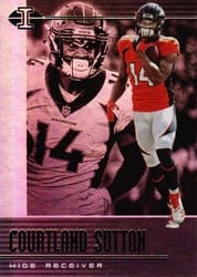 2019 Panini Illusions Base Set Courtland Sutton #82 card