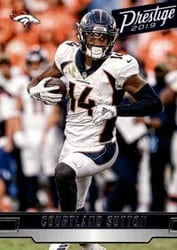 2019 Panini Prestige Base Set Courtland Sutton #65 card