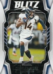 2020 Panini Playbook Blitz Courtland Sutton #BLITZ-10 card