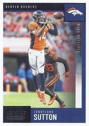 2020 Score Base Set Courtland Sutton #123 card