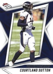 2021 Panini Rookies & Stars Base Set Courtland Sutton #64 card