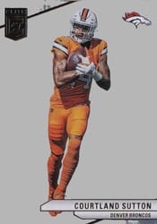 2024 Donruss Elite Base Set Courtland Sutton #68 card